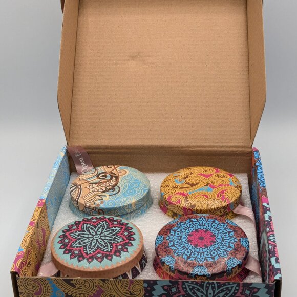 Enjoy Your Life Candle Set - 4 Scents, New in Box - Picture 3 of 13